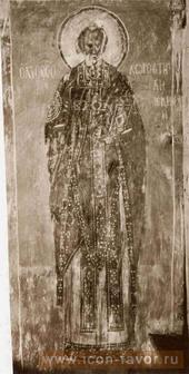 Св.Фёдор Студит, фреска 1380 г.