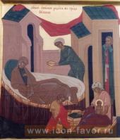Святитель Иоанн Тобольский в житии, митрополит клеймо рождение