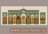 Проект нижнего иконостаса храма, г Братск , Иркутская область.