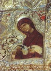 Св. Николай Чудотворец Богородица фрагмент