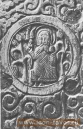 Пророк Илия, деталь Людогощинского креста 1359 год
