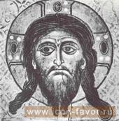 Спас Нерукотворный, фреск церкви Спаса Неркдицы в Новгороде 1199 год